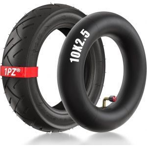 F3t-2w5 10x2.5 Replacement Tyre And Inner Tube For Kugoo M4/Pro/G-Booster Speedway/Hoverboard Scooter 10x2 Inch Tyre With 45&deg; Angled Valve For Self Balancing Electric Scooter - Neuf