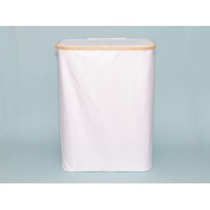CHECARZHN--NO1-Panier À Linge Avec 3 Compartiments Et Couvercle - 160 L - Pliable - Sac À Linge Amovible - Tissu Cordura - 74 X 57 X 37 Cm - Grand Panier À Linge Sale - Neuf