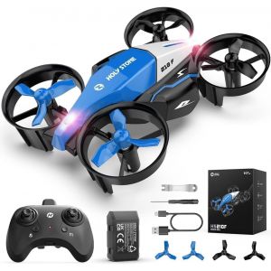 Letnerny-Hs210f Mini Drone Pour Enfants, 2-En-1 D'intérieur Rc Quadcopter Avec Lumières Led, Mode D'atterris Et De Vol, 3d Flip, Modulaire Batterie Sécurisée Jouet Cadeau Pour Garçons Filles-Holy Stone - Neuf