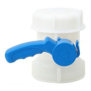 XYONG Vanne integree Flygate Ton Barrel Plastique Resistant aux Acides et aux Alcalis Filetage Raccord 100 mm - Neuf