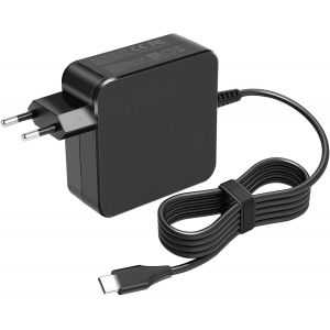 THEF-65W Chargeur USB C Adaptateur Secteur Type C pour Lenovo ThinkPad, Dell, HP, ASUS, Acer, Samsung, MacBook Pro, Huawei, Xiaomi Alimentation USB C - Neuf