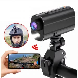 Camera Sport 5K Ultra HD WiFi Avec Lumière LED et Anti-Tremblement YONIS - Neuf