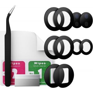 Kalanka-2 Packs Lentille En Verre Caméra Arrière Pour Samsung Galaxy S23 Ultra S918 Original Vitre Camera Lentille Objectif Appareil Avec Kit De Réparation - Neuf