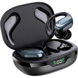 &Eacute;couteurs Bluetooth sans Fil Sport, 2023 Nouvelle &Eacute;dition Oreillette Bluetooth 5.3 avec HiFi Son St&eacute;r&eacute;o, IPX7 &Eacute;tanche et 78 Heures Dur&eacute;e de Lecture pour iOS/Android [Classe &eacute;nerg&eacute;tique A+++] - Neuf