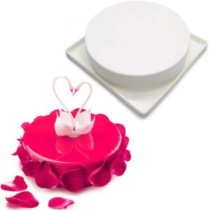 Kalanka-Moules À Gâteaux En Mousse Française En Silicone, Ustensiles De Cuisson 3d Bricolage Moule À Bougie De Savon Au Chocolat, Forme Ronde-Kalanka - Neuf