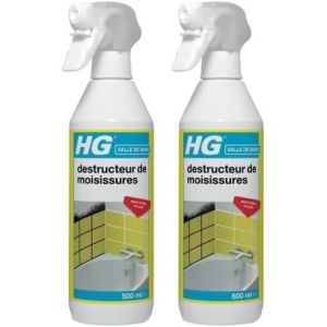 KAL-Spray Liquide Anti-Moisissures, Produit Fongicide Destructeur De Moisissures, Carrelages, Joints De Salle De Bain Et Plus, Anti-Humidité -500 Ml (186050104) (Lot De 2) - Neuf