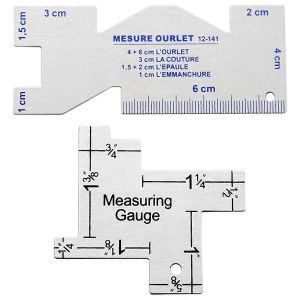 Jauge De Mesure De Couture,R&egrave;gle De Tailleur Pour Patchwork Et Quilting - Neuf