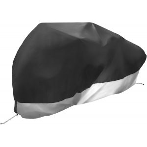 Subzonal-Uxcell Housse De Protection Pour V&eacute;lo Tandem 2 Places - Imperm&eacute;able - Extra Longue - Pour Remorque - Protection Solaire Et Pluviale - Noir - Neuf