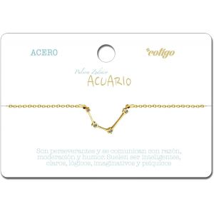 Eryi-, Bracelet Signe Du Zodiaque En Acier Inoxydable, Bracelet Horoscope Avec Zircone, Constellations Bijoux Astrologie Pour Femme - 12 Unités - Neuf