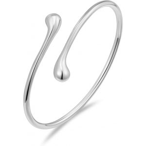 Eryi-Bracelet Manchette En Or Pour Femme - Bracelet Épais Réglable - Bracelet Multicouche En Fil Croisé - Bracelet Ouvert En Or Martelé - Neuf