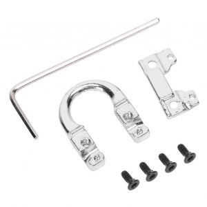 Tir À L'arc En Métal D Boucle En U Anneau En Métal Anneau En D Tir À L'arc Chasse Ciblage Tir Protection Aide Accessoires Argent - Neuf