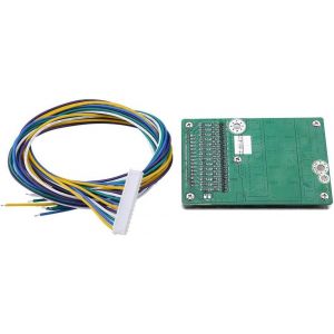 Carte de protection pour la charge des batteries au lithium, 14S 48V 100A Carte de charge &eacute;quilibr&eacute;e au-dessus de la protection contre la surchauffe des charges de charge - Neuf