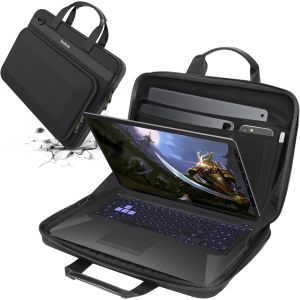 Sacoche Rigide Et Sac De Transport Compatible Avec Asus Rog Strix Scar 18/G18 17,3"" Et Rog Strix Scar 17/G17 Gaming Ordinateurs Portables[ZHB1311] - Neuf