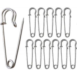 Grandes &Eacute;pingles &Agrave; Nourrice, 20pcs Grande &Eacute;pingle &Agrave; Nourrice, 63mm Extra Large &Eacute;pingles &Agrave; Nourrice, &Eacute;pingles &Agrave; Kilt, &Eacute;pingles &Agrave; Nourrice Pour Kilt, Couverture, Tricot, Artisanat-Am - Neuf