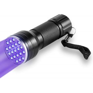 DOOL-Lampe Torche Uv,Lampe De Poche Ultraviolette Uv 395Nm Led Pour Détecteur D'Urine Pour Animaux De Compagnie,Trouver Des Taches - Neuf