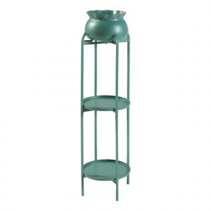 Porte-Plantes Style Intemportel Support 95 X 27 X 27 Cm Vert Helloshop26 03_0010344 - Neuf