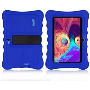 Coque Housse ?tui pour Haehne 7/LAMZIEN 7/Dragon Touch 7/JEJA 7/Pritom 7/YUNTAB Q88H Q88 7/JINYJIA 7 Pouces Tablette Tactile, Coque ?tui en Silicone avec R&iquest;&iquest;glable Support, Bleu Fonc&iquest;&iquest; - Neuf