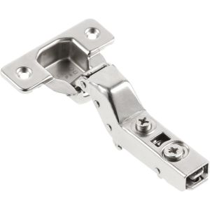 Charnière hydraulique Silento Pro - Butée intérieure sans plaque de montage - Bras excentrique réglable en profondeur - Charnière avec fonction Silent-Close - Neuf