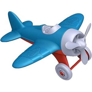 Green Toys Avion - sans BPA, sans Phtalates, Blue Air Transport Jouet pour l'Introduction de l'Aéronautique Connaissances, l'Amélioration de Saisir le Pouvoir. Véhicule-Jouet - Neuf
