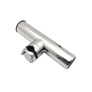 Support De Canne &Agrave; P&ecirc;che En Acier Inoxydable Poli Miroir,R&eacute;glable,Pour Canne &Agrave; P&ecirc;che Marine De 19 &Agrave; 25 Mm R - Neuf