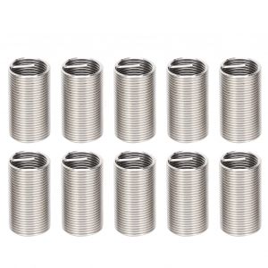 XYONG Lot de 10 inserts filetes males et femelles, outil de reparation d'ecrous reducteurs, fixations en fil d'acier inoxydable M16 x 1,53 D - Neuf