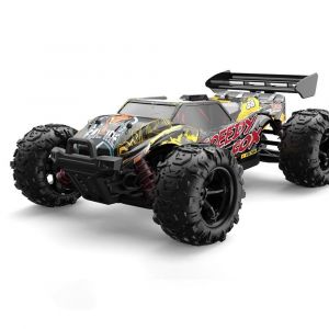 Voiture Télécommandée 4WD Haute Vitesse 40km/h Noir Jaune Batterie Lithium YONIS - Neuf