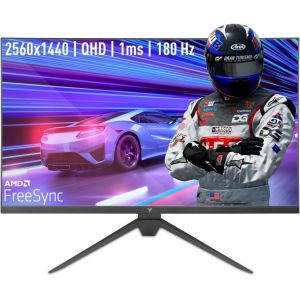 lbgwp60-Moniteur Plat Gaming Avance 2K 27"" Qhd | 2560X1440 | Panneau Ips | 178° View | 3000 1 | 180 Hz | 16 9 | 16,7 Millions De Couleurs | 1Ms Response | Vesa | Displayport/Hdmi - Neuf