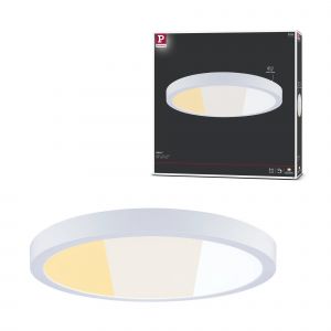 Panneau Led Abia 2 White Select D&eacute;tecteur De Mouvement Cr&eacute;pusculaire (Hf) Rond 400mm 16w 1400lm 2700 - 4000k Blanc - Neuf