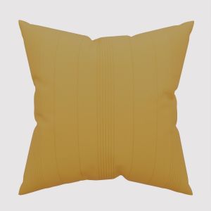 Housse De Coussin 60x60 Cm Adele Moutarde, Par Soleil D'ocre - Neuf