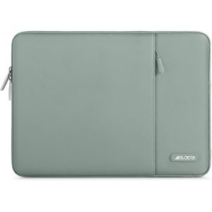 Tianyi-13,3 Pouces Ordinateur Portable,Compatible Avec Macbook Air/Pro 13 / Pro 14 Hp Dell Asus Lenovo Notebook,Hp Dell Asus Lenovo Notebook,13-13.3"" Housse Verticale En Polyester,Vert Antique - Neuf