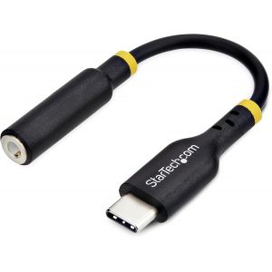 VornixorSarlshop-COM Adaptateur Audio USB-C vers Prise Casque/Casque 3,5 mm TRRS, Dongle Aux USB Type-C vers Jack, 32-bit DAC - Neuf