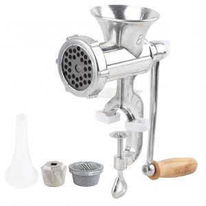 Hjlian Hachoir A Viande Manuel Multifonction En Alliage D'aluminium Pour Saucisses, Bouf, Poulet, Poivre - Neuf