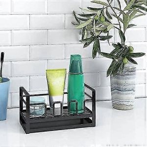 Support de rangement pour évier de cuisine avec égouttoir sans punch - Neuf