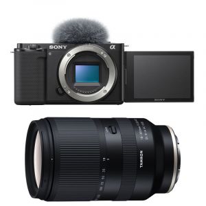 SONY ALPHA ZV-E10 NOIR + TAMRON 18-300 VC NOIR Garanti 3 ans - Neuf