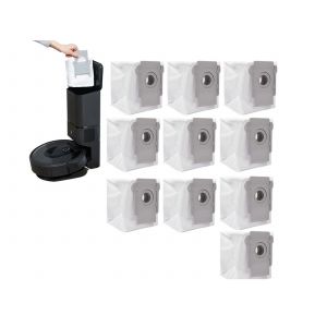 Lot de 10 sacs aspirateurs pour les mod&egrave;les iRobot Roomba i3, i4, i6, i7, j7, i8 et s9 - Neuf