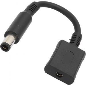 Connecteur d'adaptateur, Prise de connecteur d'adaptateur d'alimentation CC 4,5 x 3 mm Femelle &agrave; 7,4 x 5,0 mm m&acirc;le, pour HP pour Dell - Neuf