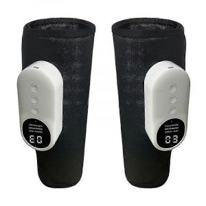 Genouill&egrave;re Chauffante Et Vibrante Pour Le Massage Des Articulations Des Jambes, Des Coudes Et Des &Eacute;paules, Avec Support Chauffant Et Vibrant, Pour Soulager L'arthrite Et Les Douleurs Articulaires (Noir). - Neuf
