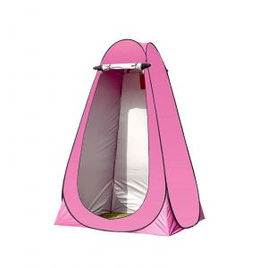 Tente De Camping, Douche, Baignoire, Vestiaire, Toilettes Mobiles, Peche Et Photo (Rose) - Neuf