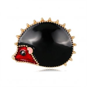 Broche Herisson Alliee Exquise, Style Tendance, Accessoire Vestimentaire Pour Homme - Neuf