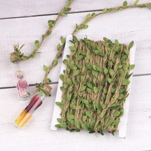 20m Naturel De Corde De Jute, Artificielle Feuille De Corde, Bricolage Artificielle Feuille De Rotin, De La Décoration, Guirlande, Emballage De Cadeau - Neuf