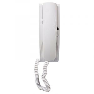 Elvox Interphone Mural Universel &eacute;lectronique &agrave; 5 Fils Blanc 887u - Neuf