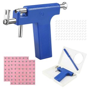 Boucle D'oreille Piercing Tool Oreille Nez Corps Bijoux No Pain Piercing Studs Kits - Neuf