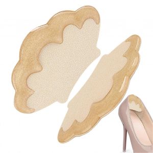 Talonnettes Pour Chaussures Trop Grandes - Auto-Adh&eacute;sives, Souple Semelles De Protection Pour Les Hommes Et Les Femmes, La Couleur D'abricot, Id&eacute;al Pour Les Talons Hauts Et Chaussures De Sport - Neuf