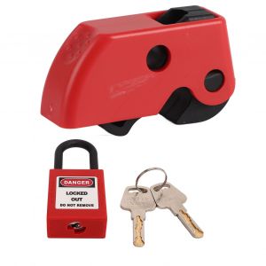Kit de verrouillage de disjoncteur universel, dispositif de verrouillage de disjoncteur sur, compact et simple a installer - Neuf
