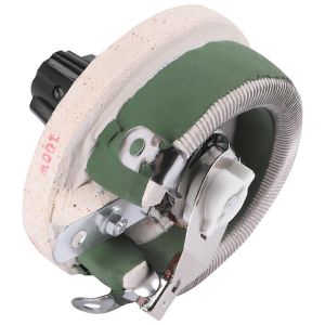 Potentiom&egrave;tre bobin&eacute; en c&eacute;ramique 100 W 100 ohms,r&eacute;sistance rotative,rh&eacute;ostat - Neuf