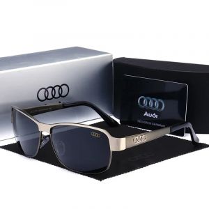 Lunettes De Soleil Polarisee Audi, Modele: Black Silver - Neuf
