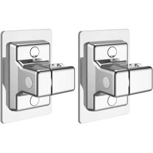 KAL-Lot De 2 Supports De Douche Rotatifs - Support De Douche Sans Perforation - Support De Pommeau De Douche Réglable - Accessoires De Pommeau De Douche - Neuf