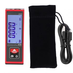 XYONG Telemetre laser electronique portable LM40B 40 m/131,2 pi, mini-testeur de distance - Neuf