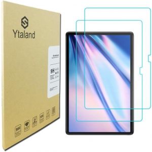 Ytaland Lot De 2 Films De Protection D'Écran En Verre Blindé Pour Blackview Tab 7 Pro/Tab 7 (10,1 Pouces), Dureté 9H, Anti-Rayures, Anti-Bulles, Film De Protection D'Écran Hd Clear - Neuf
