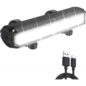 Subzonal-Lumiere Velo Avant, 3250 Lumens Lampe Velo Led Puissantes 4 Modes Lampe V&eacute;lo 8000mah Rechargeable Usb &Eacute;tanche Ipx5 Lumi&egrave;re Avant Convient Aux V&eacute;los Vtt Vtc - Neuf
